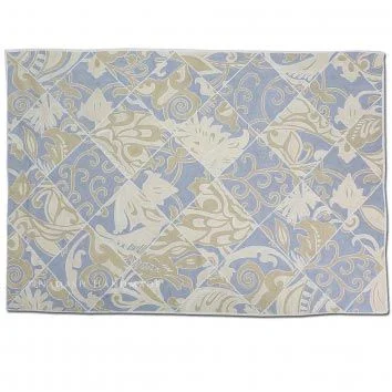 Hand-Tufted Bamboo Silk Carpet – Modern Abstract Design