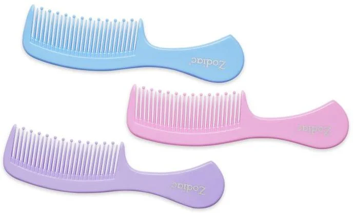 High Quality Plastic Hotel Foldable Hair Comb