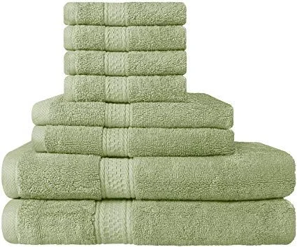 8pc Towel Bath Set