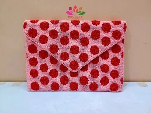 Beaded Clutch, Beaded Purse