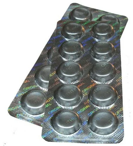 Cold forming medicine package foil