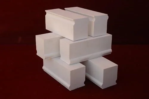 150x25x50mm Alumina Ceramic Lining Brick