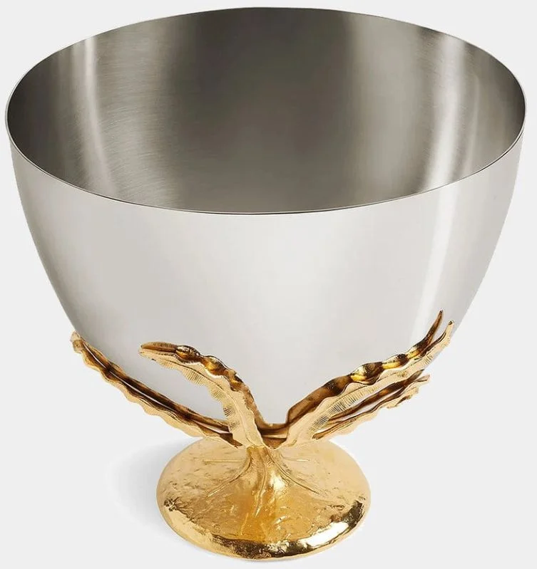 Golden Meenakari White Bucket
