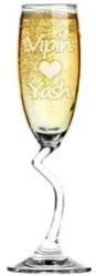 Blinker Luxury Golden Base Champagne Glass Set