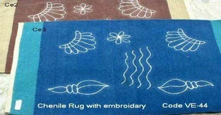 Chenille rugs
