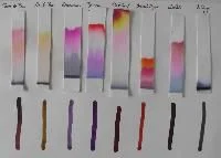 Saturated paper