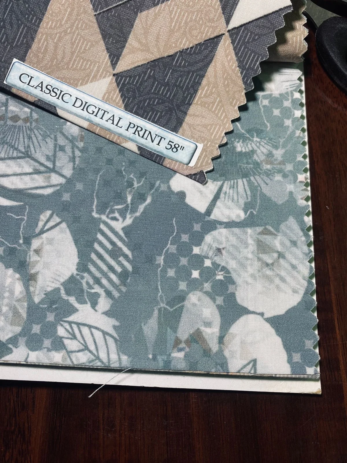 Cotton Silk Blend Fabric Digital Printing Fabric