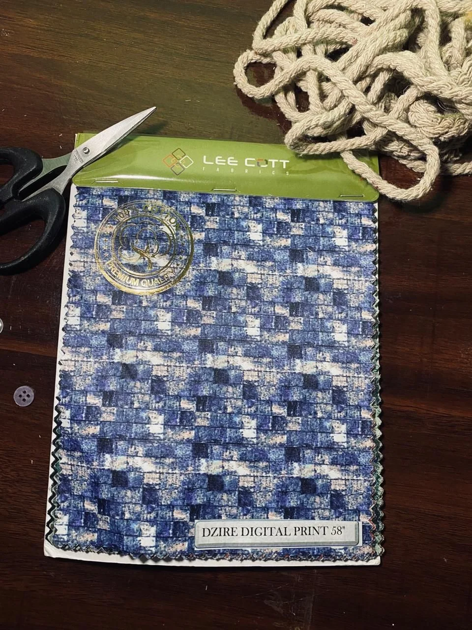 Sanganeri Hand Block Printed Cotton Fabric