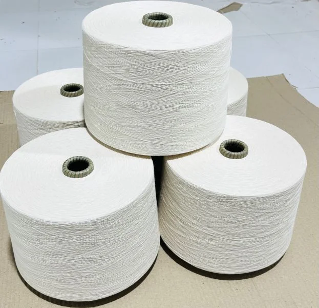 Round cotton wicks (half white)