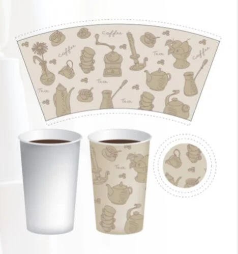 Paper Cup Fan, Paper Cup Sheet, Paper Cup Roll