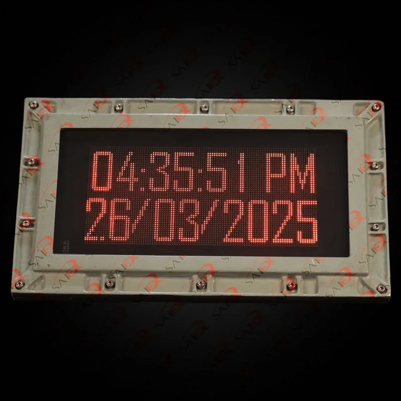Digital LCD Display Clock