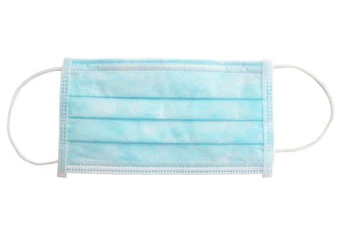 Disposable face mask with earloop