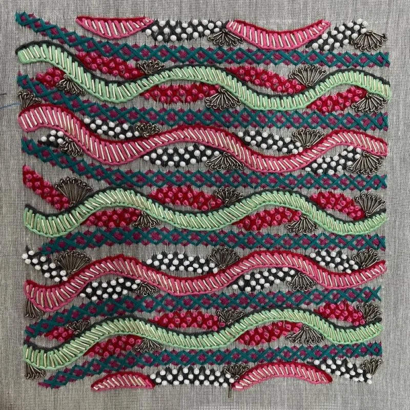 Embroidery lace