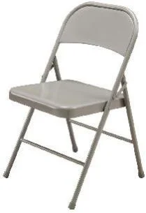 Steel plastic folding chairs