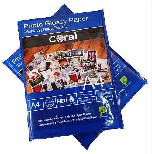 260GSM RC Glossy Photo Paper