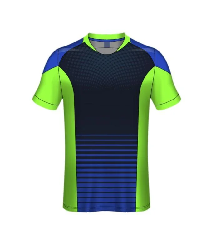 Indigo stripe jersey