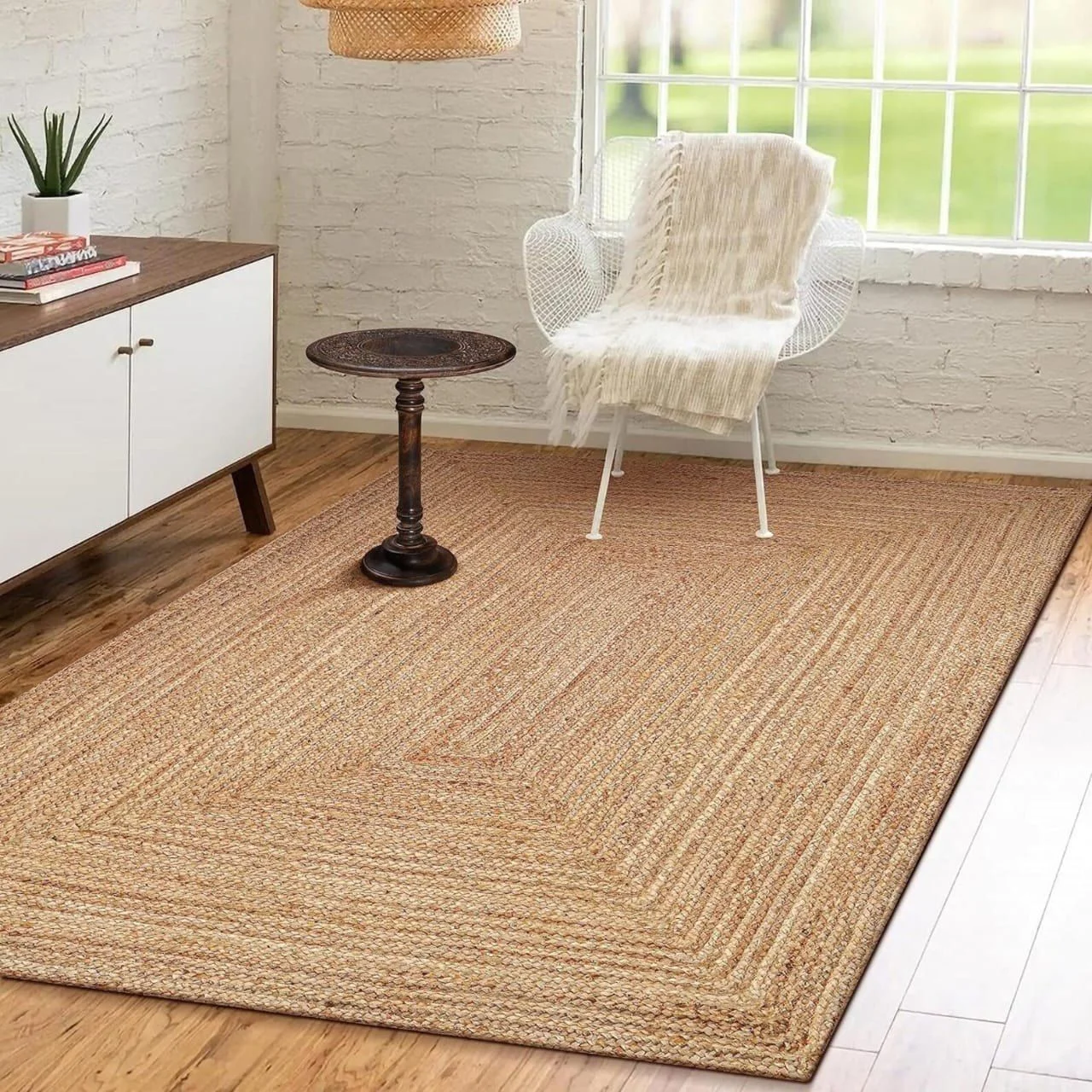 Jute Hand Woven Rugs/Carpets
