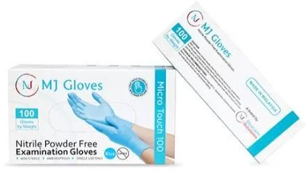 Latex gloves powdered and powder free