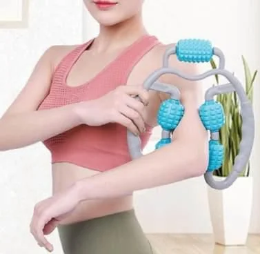 Travel Memory Foam Neck Pillow Massager
