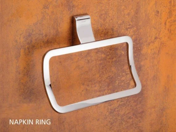 Golden Reindeer Napkin Ring