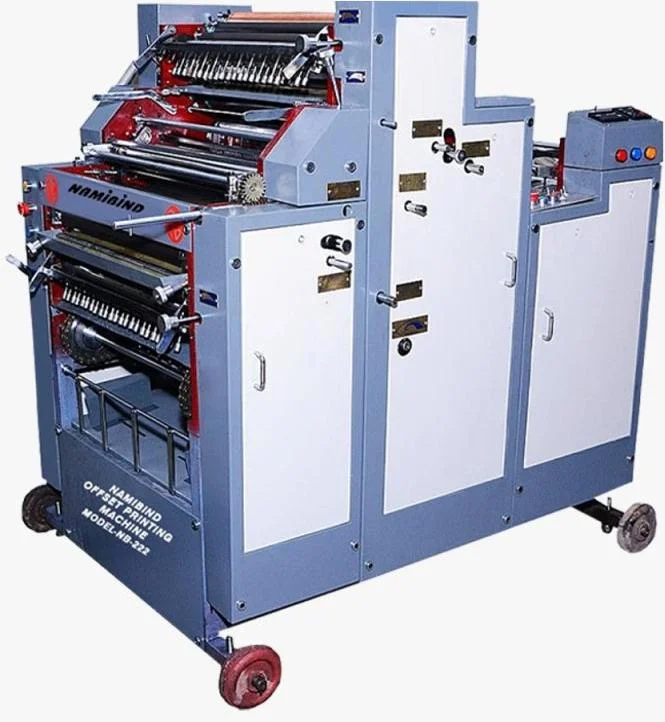 Adhesive label flexographic printing machine