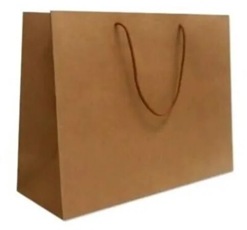 Gold File Print Bags