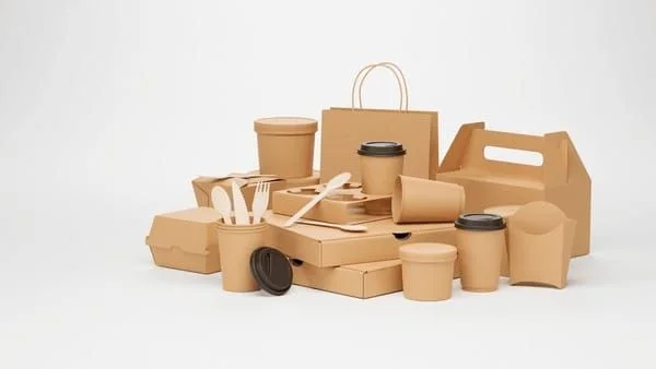 Paper Bag Multicolor for Footwear