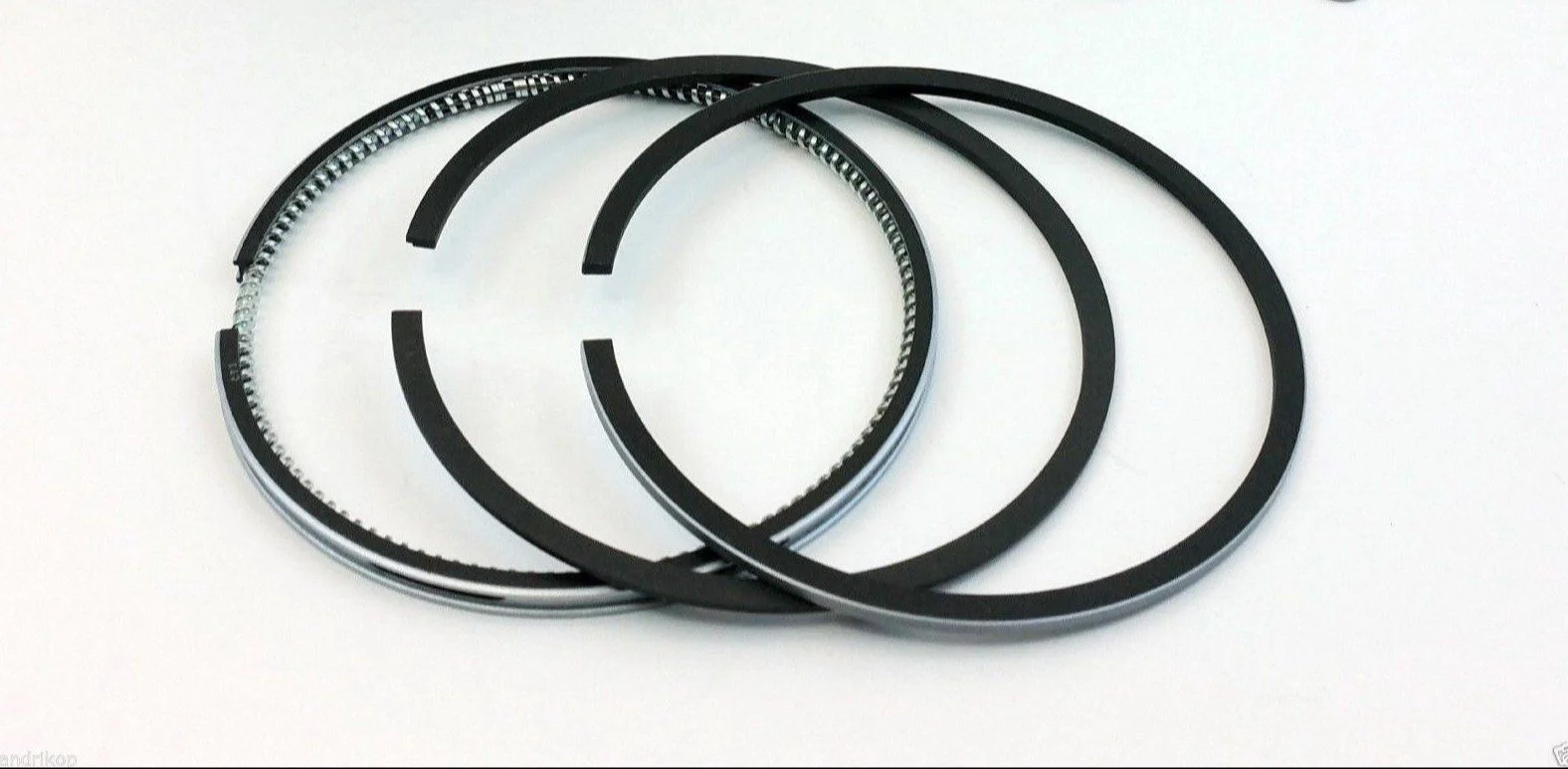 Piston and piston rings