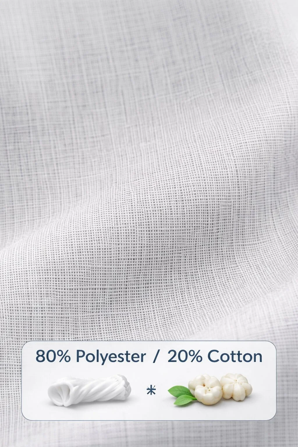 Weaving Polyester / Cotton Combed
