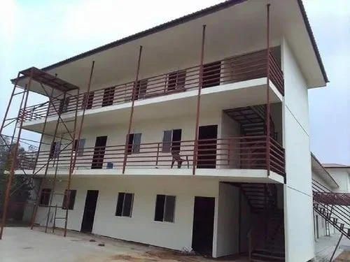 Light guage steel villa