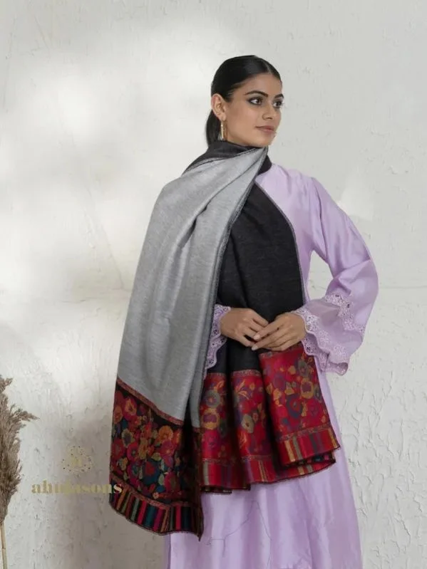 Boiled wool shawls