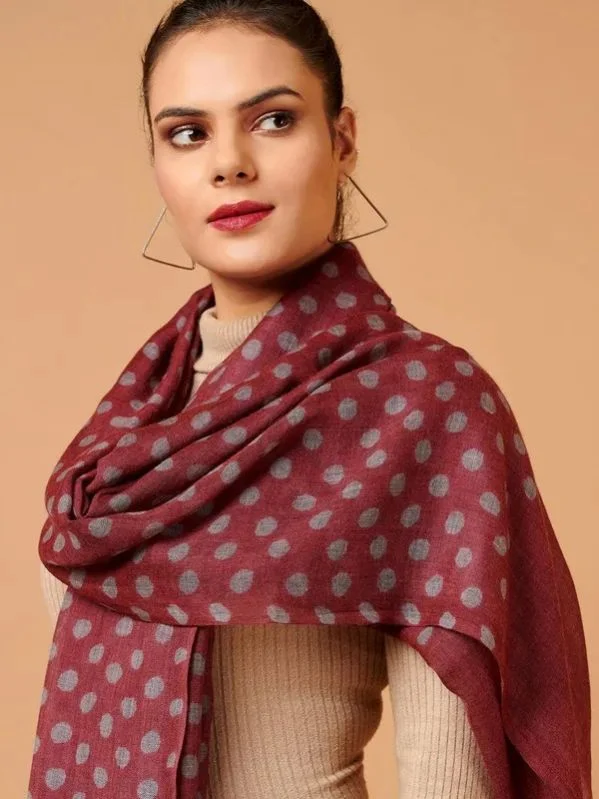Embroidery shawl