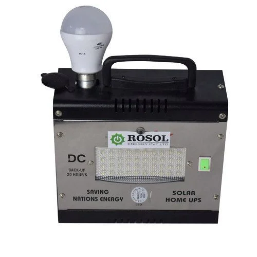 Solar home lighting system