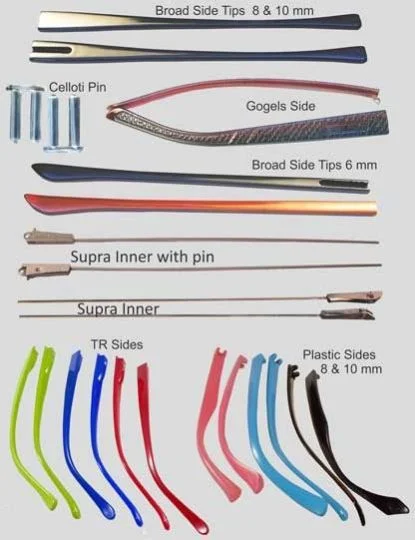 E-string, elastic tie, toggle tie