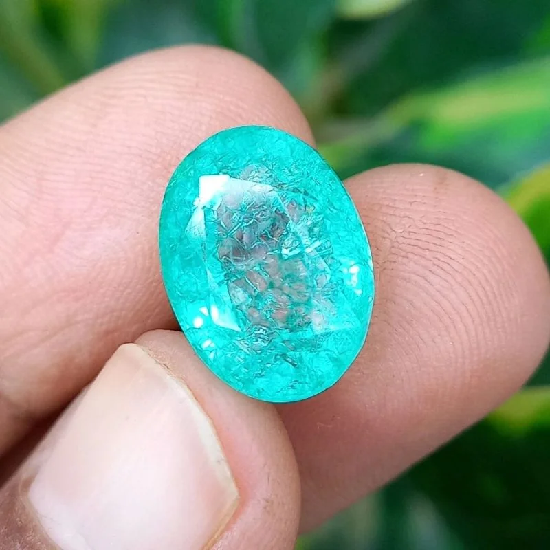 Natural bi-color tourmaline