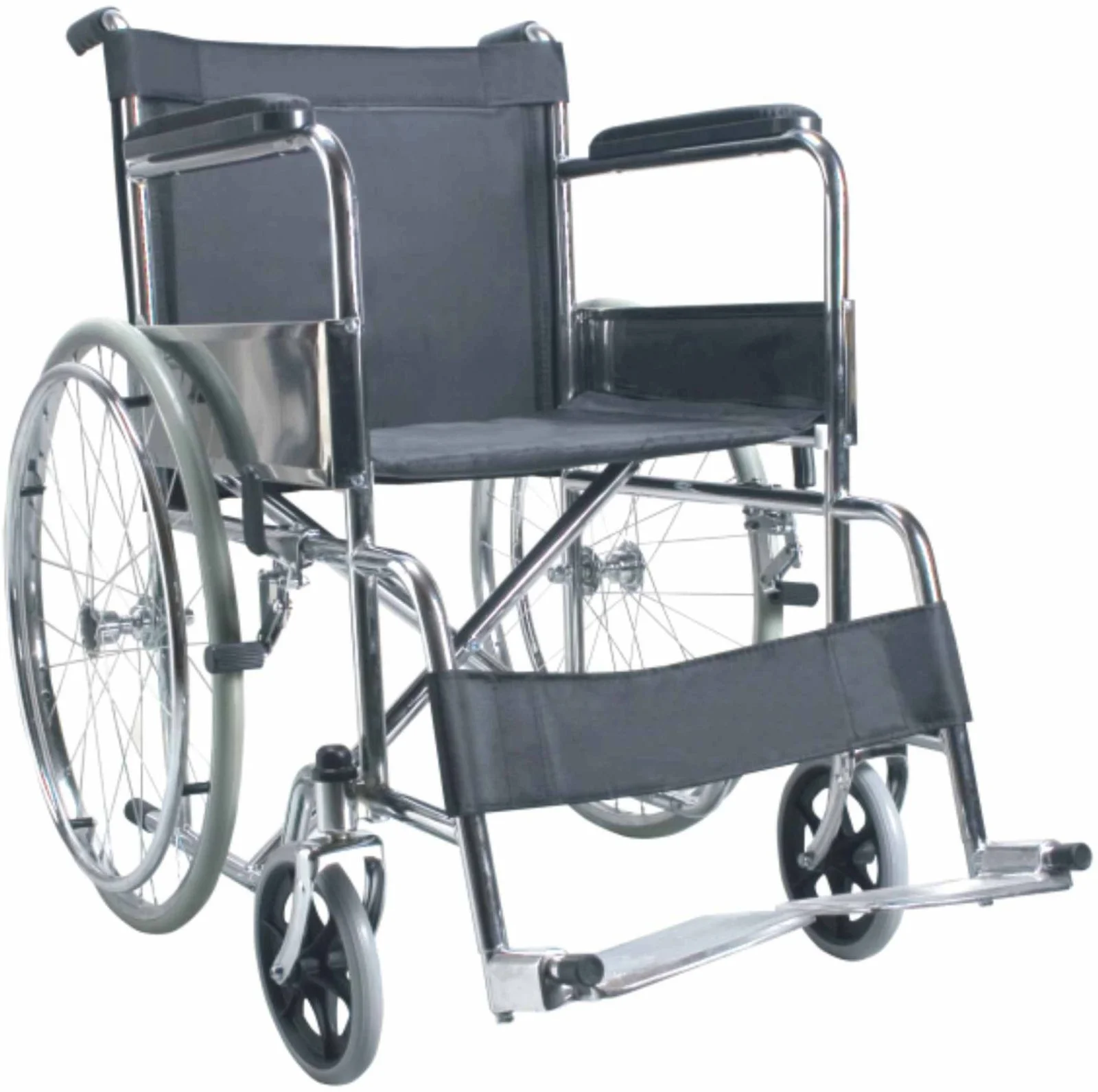Steel wheelchair