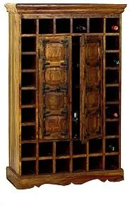 Solid wood wine cabinet classic showcase