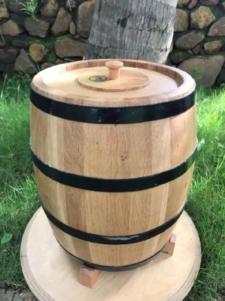 Wooden Spoon set with barrel