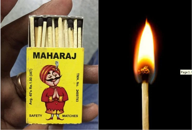 Safety Wooden Matches