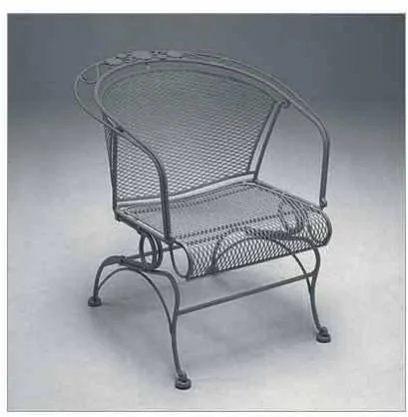 Iron Dinning Table With Wooden Top