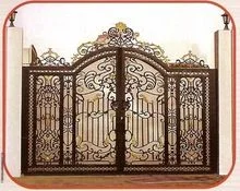 Wrought iron gate