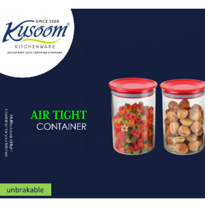 Kusoom Plastic Air Tight Food Container