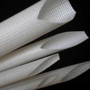 Glass fiber heat shrinkable tube (outside fiber inside rubber)