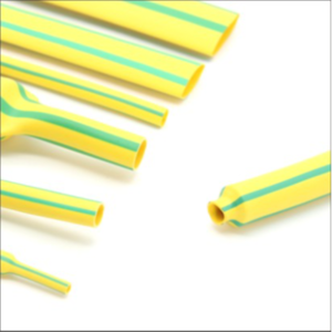 RSFR-(2X,3X)YG -- Yellow green heat shrinkable tube
