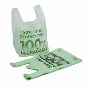 Custom T-Shirt Shopping Bags T Shirt Plastic Food Bags on roll made by Vietnam