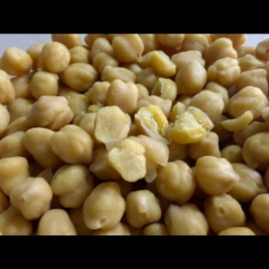 Chickpeas, peas