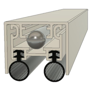 Automatic drop down seal AF 24.5x20