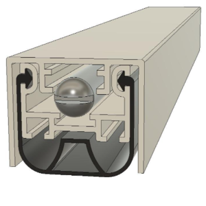 Automatic drop down seal AFP 24.5x20