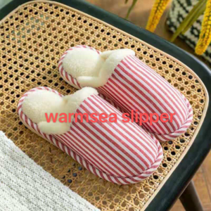 Girls winter indoor warm slippers