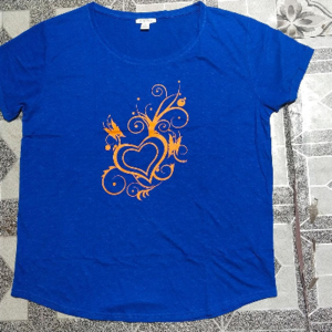 ladies print T-shirt